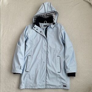 Captain Corsaire Blue Rain Jacket with Fleece Lining Size 6